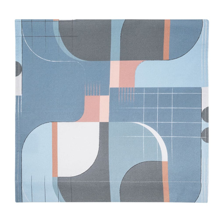 Дорожка столовая Синий Манхэттен