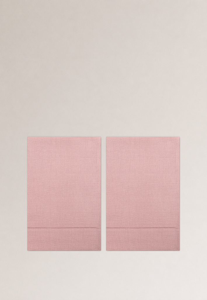 Комплект полотенец столовых lin/cotton French Rose